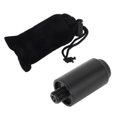 Imagem de Extensão de sugestão da piscina de bilhar, alumínio de 2 polegadas de sinuca de slooker scue stick stick para prática profissional de prática profissional e jogos casuais