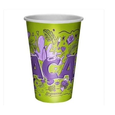 Imagem de Copo de Papel Açaí 550ml C/10 Fardos de 50 Unidades