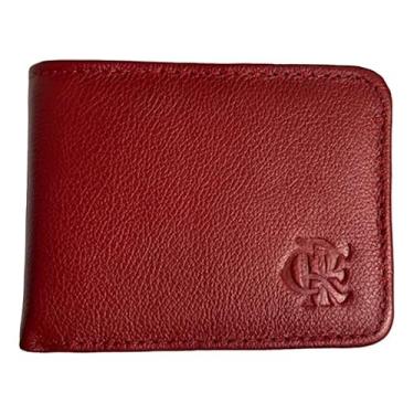 Imagem de Carteira Flamengo Oficial Vermelha - Arena Couros