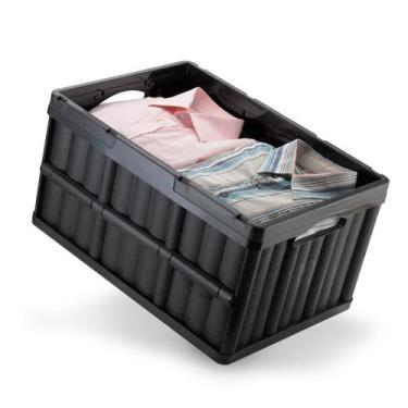 Imagem de Caixa Organizadora Desmontavel Dobravel Roupa Compra Mercado - Arthi