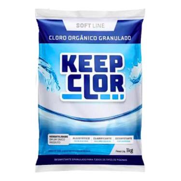 Imagem de Algicida Clarificante Desinfetante Granulado 1kg Para Piscinas - KEEPC