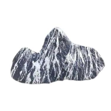 Imagem de Fenteer artificial, ornamento de espuma realista, textura de pedra falsa, arenito, paisagem para decoração de hotéis, jardim ao ar livre, Comprimento 30 Cm