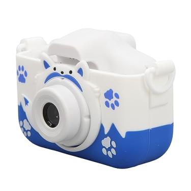 Imagem de Brinquedo para câmera infantil com lentes duplas HD de 40 MP, tela HD de 5 cm, molduras divertidas, material ecológico, bateria de longa duração, câmera de selfie para crianças, presente de