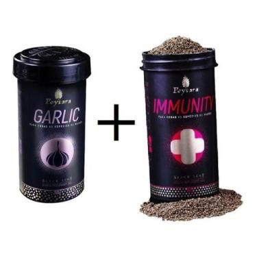 Imagem de Kit Ração Black Line Garlic 90g + Immunity 90g Poytara