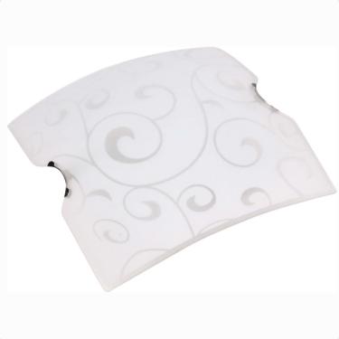 Imagem de Plafon Taschibra Angra 30cm Quadrado E27 Bivolt