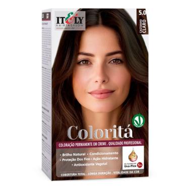 Imagem de Coloração Itely Coloritá em Creme Cor Castanho Claro 5.0