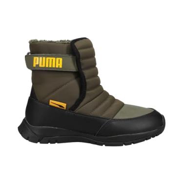 Imagem de PUMA Bota de inverno unissex infantil Nieve, Folha de uva - açafrão, 11.5 Little Kid