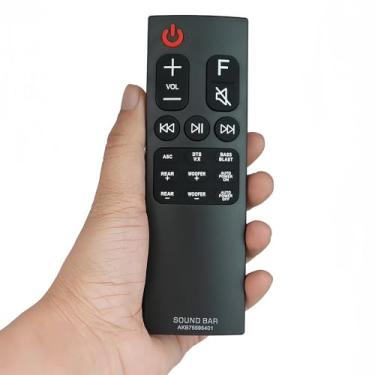 Imagem de Controle remoto de substituição AKB75595401 adequado para LG Soundbar SK5Y SK5R