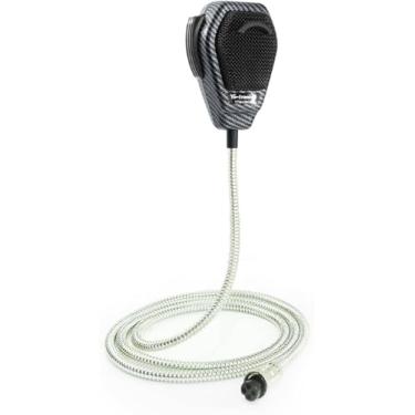 Imagem de Y YO-TRONICS Microfone CB com cancelamento de ruído de 4 pinos, rádio amador e comunicações SSB (YTM-CB433carbon)