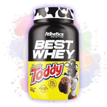 Imagem de Best Whey Atlhetica 900g sabor Toddy – Edição Limitada - Blend de Whey Isolado, Concentrado e Hidrolisado