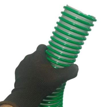 Imagem de Mangueira de Sucção Leve Verde Transparente 2.1/2 Motobomba Descarga 5