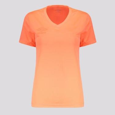 Imagem de Camisa Umbro Striker Premium Feminina Coral, P