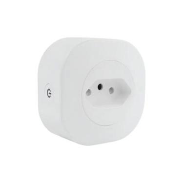Imagem de Adaptador de Tomada Inteligente - Geonav Wi-Fi Bivolt 110V/220V Branco