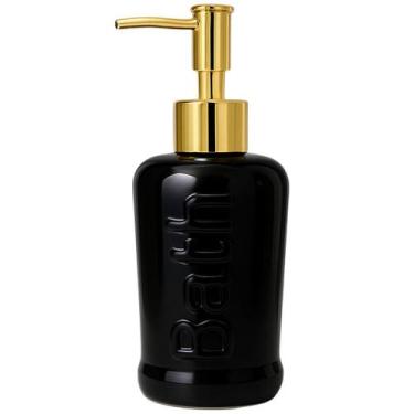 Imagem de Porta Sabonete Líquido Dispenser 400ml Porcelana Fina Luxo - Livon, Pr