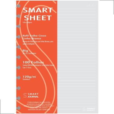 Imagem de Refil Caderno Inteligente Discos 120g 100 Fls Pauta Branca G