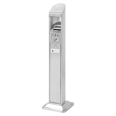 Imagem de Cinzeiro vertical para uso ao ar livre, coluna de cinzeiro, sem fumaça, para uso externo, interno, externo