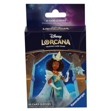 Imagem de Ravensburger - Disney Lorcana TCG: Kit 65 capas de cartas, Tiana, jogos de cartas, jogo de cartas para crianças 8 anos ou mais, jogos de cartas para adultos, acessórios Disney Lorcana espanhol