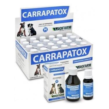 Imagem de Carrapatox 20ml - ( Caixa Com 24 Frascos De 20ml) - BIOFARM