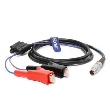 Imagem de Eonvic Cabo de alimentação de rádio Trimble ADL Trimmark 3 MK3 de 2 pinos