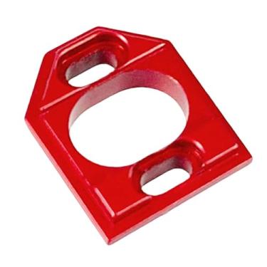 Imagem de MERIGLARE Placa de montagem do motor do carro RC, suporte de base motor, peças de reposição, acessórios, peça de atualização para 14210 14303 16210 1/14 1/16, Vermelho