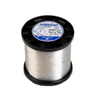 Imagem de Linha Pesca Dourado 0,45Mm Branca 250G