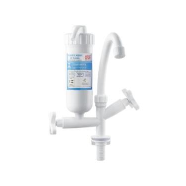 Imagem de Torneira Pia Bica Móvel+Filtro Mesa Prático - HERC