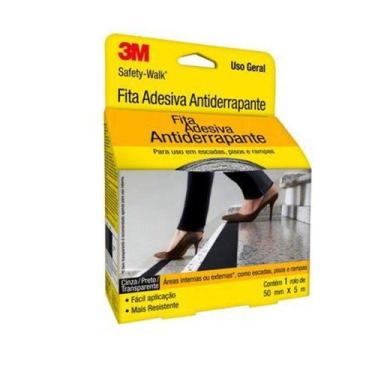 Imagem de Fita Antiderrapante Safety Walk Transparente 50mmx5m 3m