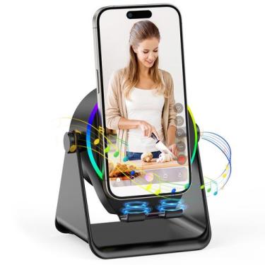 Imagem de Alto-falante de indução sem fio TARKARI multifuncional com suporte