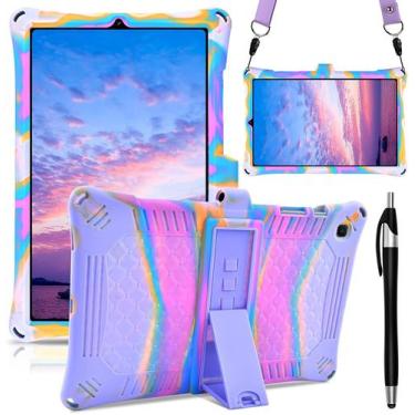 Imagem de Capa de silicone compatível com Samsung Galaxy Tab S6 Lite versão 2020