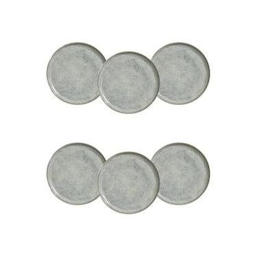 Imagem de Conjunto de Pratos de Sobremesa Porto Brasil Bio Green Granite 21,5cm - 6 Peças