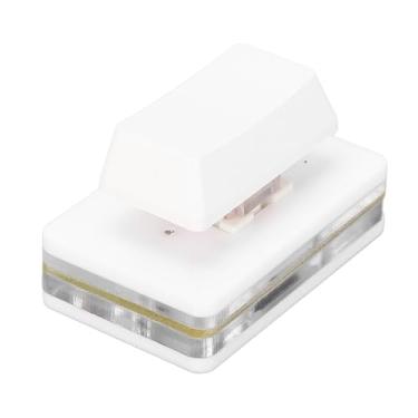 Imagem de Estink 1 Teclado Mecânico Macro Programável de Tecla Única USB Com Retroiluminação RGB Personalizável e Switch Vermelho Intercambiável a Quente (WHITE)