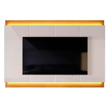 Imagem de Painel para Tv de até 75" 100% MDF com Led Maraco 2.0