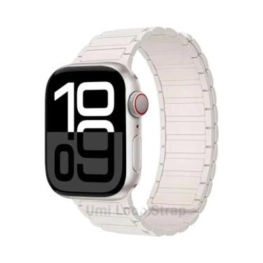 Imagem de Pulseira De Silicone Universal Para Apple Watch, Faixa Magnética Compa