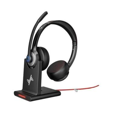 Imagem de Fone De Ouvido Sem Fio JIAMQISHI EH02P Com Microfone Com Cancelamento 