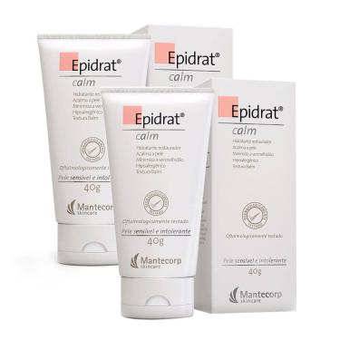 Imagem de Kit 2 Epidrat Calm Hidratante Facial Restaurador 40g