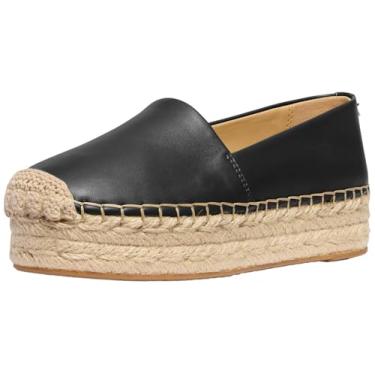 Imagem de Michael Kors Sapatilha feminina de balé Lynn Espadrille, Preto, 35