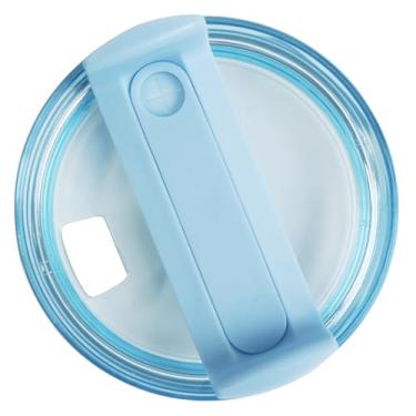 Imagem de Tampa de substituição colorida tingida para Stanley Quencher H2.0 e ProTour 1,134 g – Tampa de copo de embalagem única durável, fácil de instalar e limpar