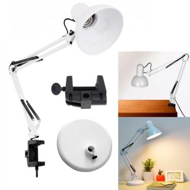Imagem de Luminaria de Mesa Abajur Articulavel Escritorio Copa Leitura Luz Estudos Trabalho Sala Iluminaçao