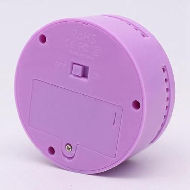 Imagem de Botão de Som de Música, Botão de Fala Gravável Com Função LED, Campainha de Gravação de 30 Segundos Com Luz para Muitas Ocasiões (Amarelo)