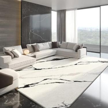 Imagem de Tapetes para sala de estar, minimalistas, macios e macios, para decoração de quarto, tapete grosso de luxo (200x250 cm/A)