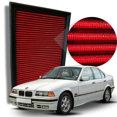 Imagem de Filtro Ar Esportivo Bmw 323I Motor M52 B25 Ano 1995 A 1999