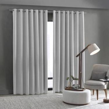 Imagem de Cortina Blackout 100% Linen 3,0 X 1,7 - Bella Janela Areia