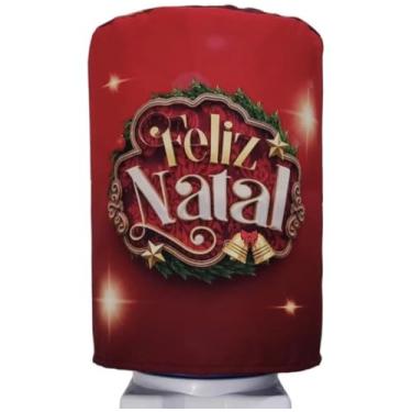 Imagem de Capas Para Galão de Água 20L Natal Papai Noel Diversos Modelos e Estampas Modernas (2)