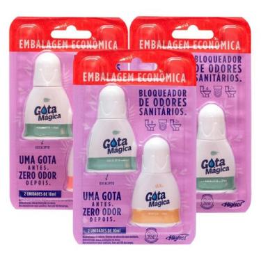 Imagem de Neutralizador De Odores De Vaso Sanitário Gota Mágica C/2un