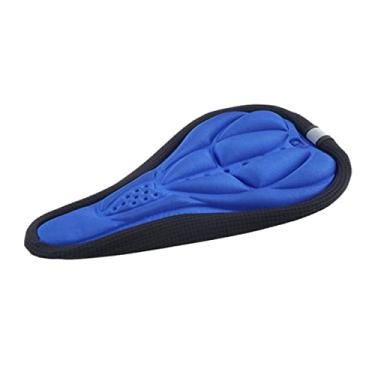Imagem de Selim de bicicleta, capa de almofada de gel 3D, capa de assento de selim de bicicleta, gel macio, almofada confortável para homens e mulheres, silicone ultra macio, B (A)