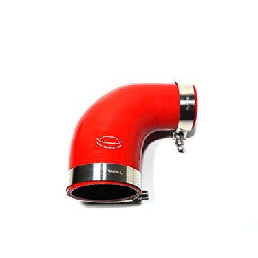 Imagem de LTI Universal 51mm-76mm 4-Ply Reforçado Alto Desempenho 5.1 cm-7.6 cm ID 90 Graus Cotovelo Redutor de Silicone Acoplador de Mangueira com Parafuso T Braçadeira T304 Aço Inoxidável (5.1 cm-7.6 cm
