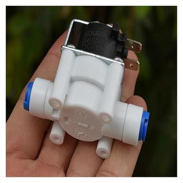 Imagem de Válvula N/C Normalmente Fechada DC 24V Válvula Solenoide 2/8 Polegadas Rosca Solenoide Válvula de Água Interruptor Controlador