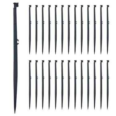 Imagem de 50Und Haste Universal Slim Estaca 60cm p/ Sistema Irrigação Alta Durab