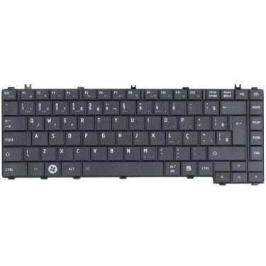 Imagem de Teclado para Notebook Toshiba 6037B0048112 - BestBattery, Preto