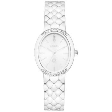 Imagem de Relógio Euro Feminino Ref: Eu2035zae/4x Bracelete Oval Prateado